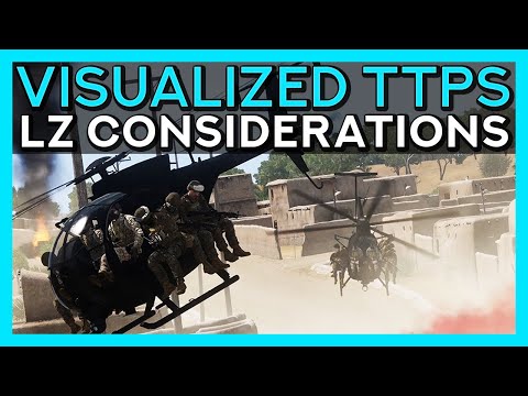 Arma 3 Helicopter Landing Zone Guide - Visualized Tactics, Techniques, and Procedures