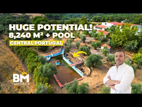 Perfect Retreat for Tourism & Events | Castelo Branco Property Tour | Central Portgal - 270.000€