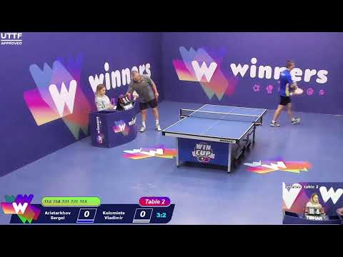 WINners CUP table 2  05.01  Aristarkhov Sergei - Kolomiets Vladimir  19:30