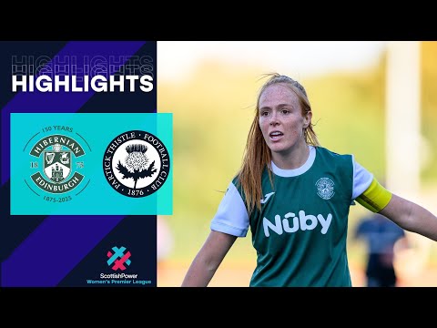 Hibernian v Partick Thistle | HIGHLIGHTS | ScottishPower Women's Premier League