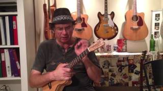 MUJ: The Sky Is Crying - Elmore James (ukulele tutorial)