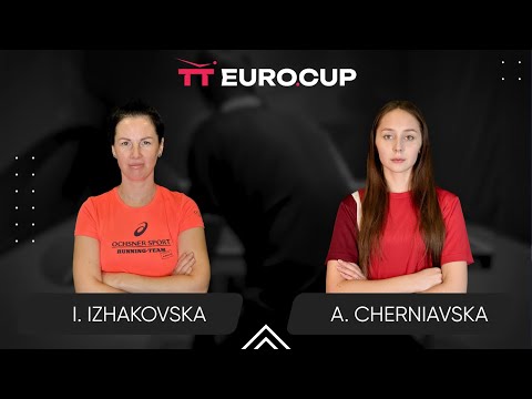 15:30 Inha Izhakovska - Alina Cherniavska 18.04.2025 TT Euro.Cup Women Ukraine Star. TABLE 3