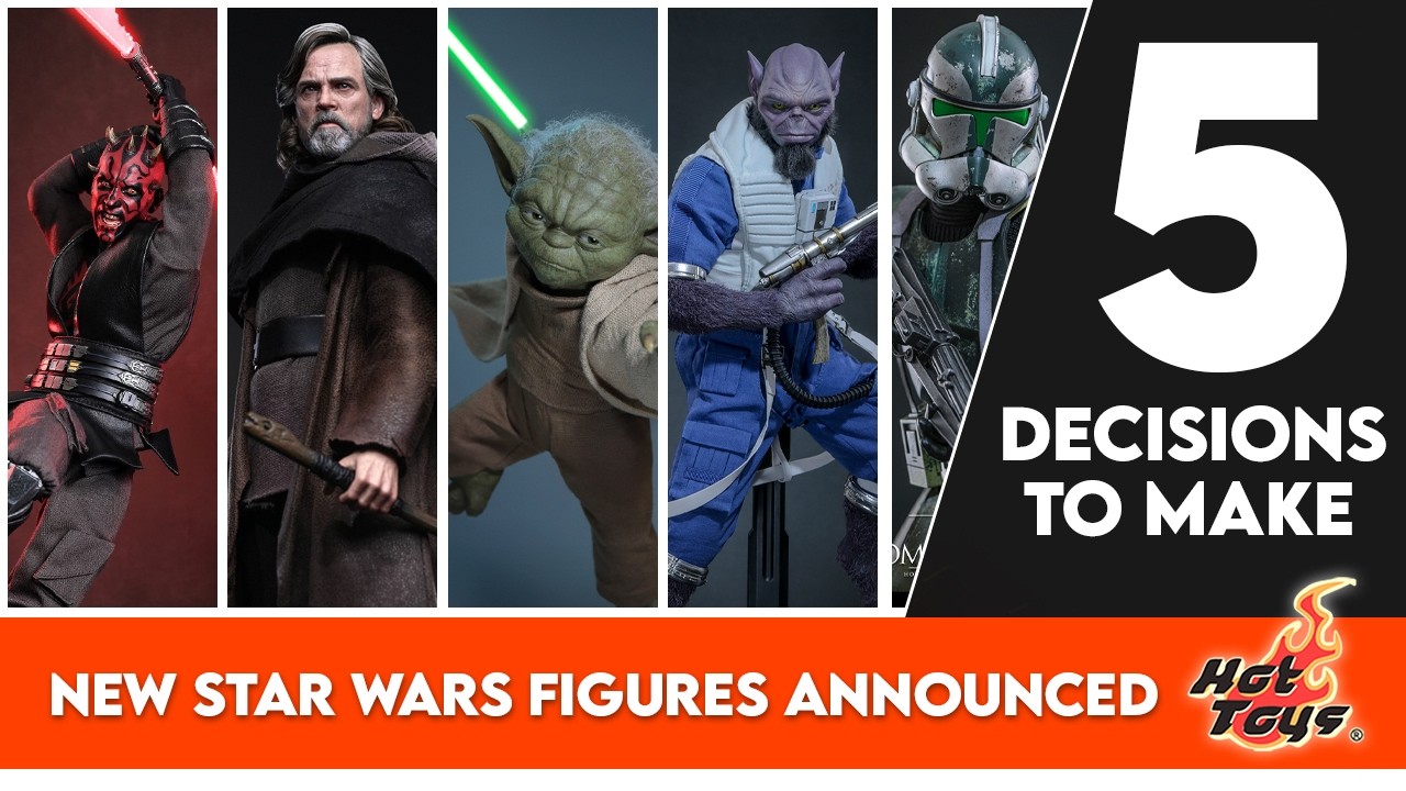 Hot Toys Announces 5 New Star Wars Figures...But Should You Buy Them?