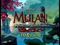 Trailer Mulan Edição Especial Em DVD