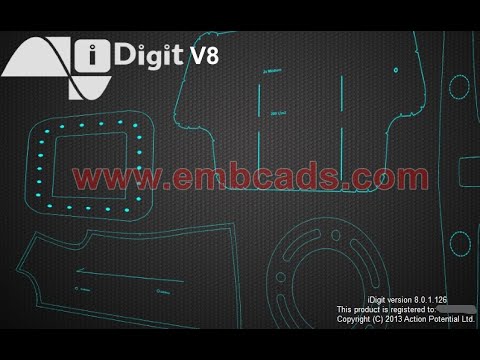 iDigit v8 Photo Digitiser | Digitising Software with Camera and Mobile Board | Intelligent Pattern Digitising