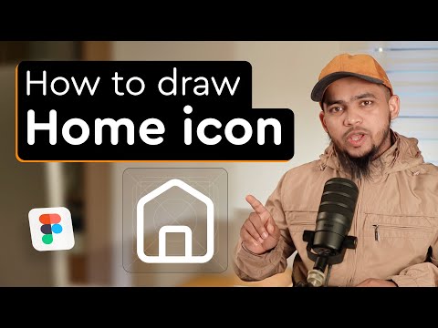 How to Draw Home Icon in Figma (Full Process)