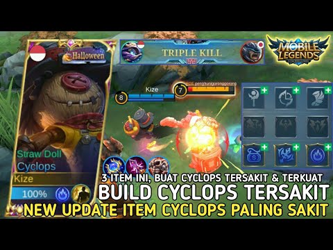 LATEST! THE WORST CYCLOPS EMBLEM AND BUILD 2022 l THE MOST SICK CYCLOPS ITEMS!! - Mobile Legends