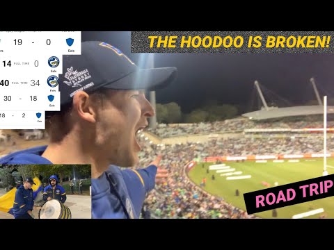 NRL ROUND 6: RAIDERS VS EELS GAMEDAY VLOG! (THE HOODOO IS BROKEN!)