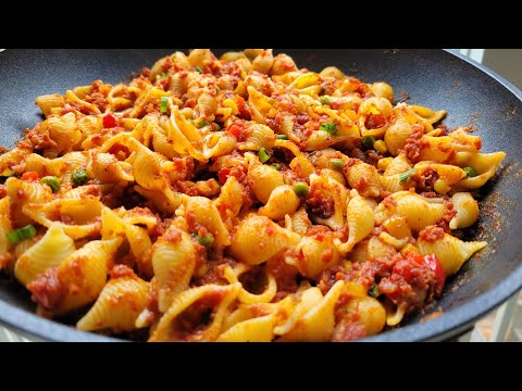 Easiest dinner ever Corned Beef and Pasta