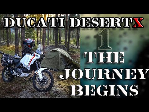Ducati desert X Road trip to Europe / The first day