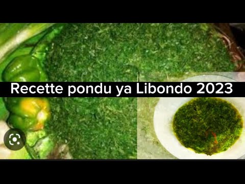 RECETTE  PONDU YA   LIMBONDO