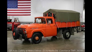 Video Thumbnail for 1958 Ford F250