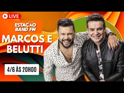 🎸 DUPLA MARCOS E BELUTTI NO ESTAÇÃO BAND FM