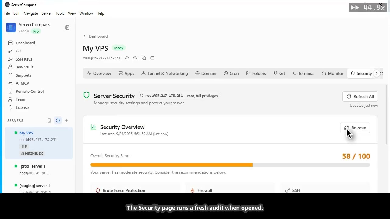 One-Click Security Audit for Your VPS (Score + Fixes)