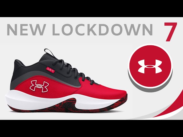 Vídeo relacionado con Under Armour UA Lockdown 7 Low Zapatillas de Baloncesto, Unisex Adulto, Midnight Navy Electric Blue White, 41 EU