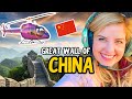 Helicopter Ride Over The Great Wall Of CHINA Most ICONIC View