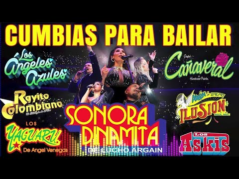 LOS ÁNGELES AZULES, CAÑAVERAL, LA SONORA DINAMITA MIX CUMBIA PARA BAILAR 💖 CUMBIAS DEL RECUERDO