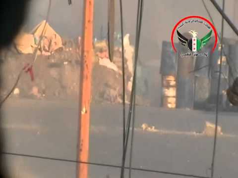 عمليات استهداف حاجز جسر تلبيسة من قبل لواء سلمان الفارسي في ريف حمص الشمالي