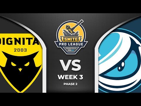 SMITE Pro League: Luminosity VS Dignitas (Phase 2 Week 3)