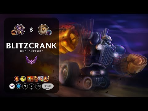 Blitzcrank Support vs Bard - KR Master Patch 13.1