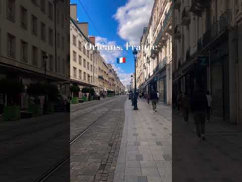 Orléans, France 🇫🇷  4K #lovefrance #europeantravel #exploring #travel #frenchcountryside #mi