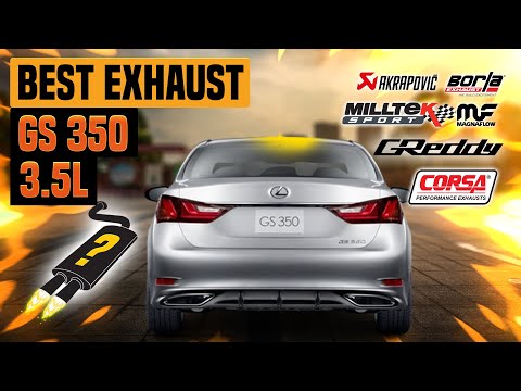 Lexus GS350 Exhaust Sound 3.5L 🔥 Borla,Straight Pipe,Upgrade,F Sport,Mods,Review,Invidia,Magnaflow+