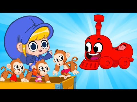 Animal Train - My Magic Pet Morphle | Cartoons for Kids
