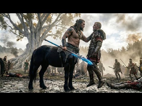 Guardians of the Elderwood: Centaur Warlord vs. Iron Legion | AI Short Film