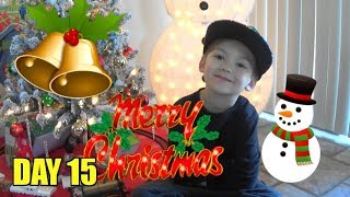 Merry Christmas! ADVENT COUNTDOWN CALENDAR Day 15 FUN KIDS Holiday TOYS Games ACTIVITIES