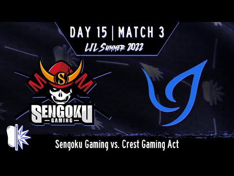 [EN] SG vs CGA | Day 15 Game 3 | LJL 2022 Summer