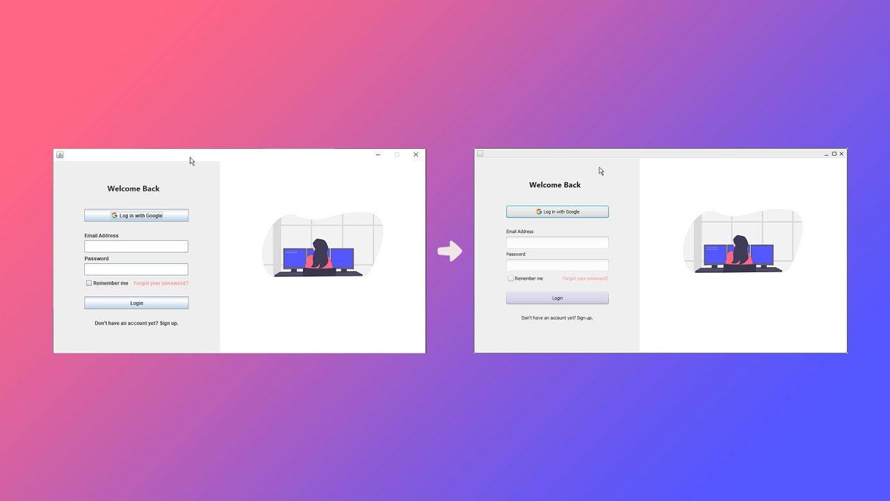 Java Swing UI - Synthetica Paid Premium Look and Feel Test