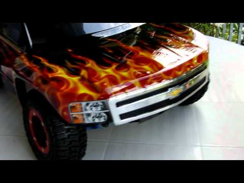 CUSTOM PAINTED BODY TRAXXAS SLASH