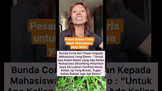 Download lagu pesan Bunda Corla untuk Mahasiswa yang demo #fyp #shorts mp3
