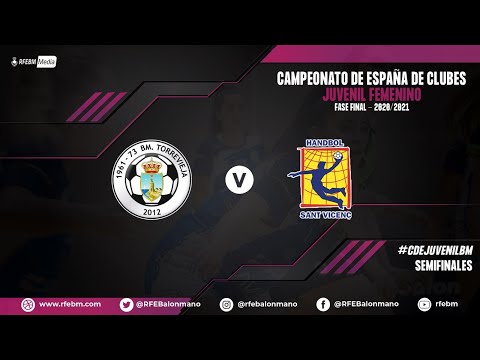 #CDEJuvenilBM Femenino - Semifinales | Torrevieja Mare Nostrum : Handbol Sant Vicenç
