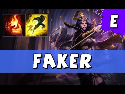 SKT T1 Faker as LeBlanc vs Varus MID - HIGHLIGHTS - League of Legends