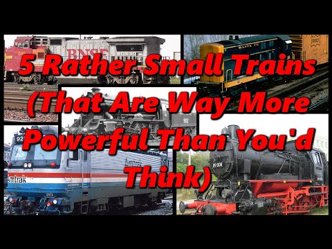 5 Rather Small Trains (That Are Way More Powerful Than You'd Think) | History in the Dark