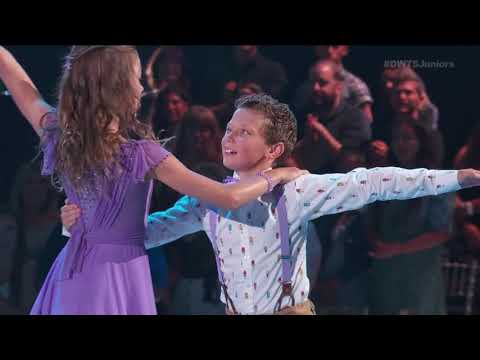 Tripp Palin & Hailey Bills - DWTS Juniors Week 1 Foxtrot