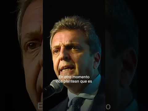Sergio Massa en el encuentro de Unión por la Patria en Parque Norte