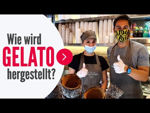 Wie wird italienisches Eis (Gelato) hergestellt? - Besuch im Eislabor