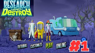 RESEARCH and DESTROY #1 初見プレイ