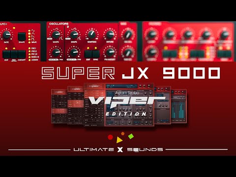 Super JX 9000 / Adam Szabo Viper Software Synthesizer / Classic Trance  Presets