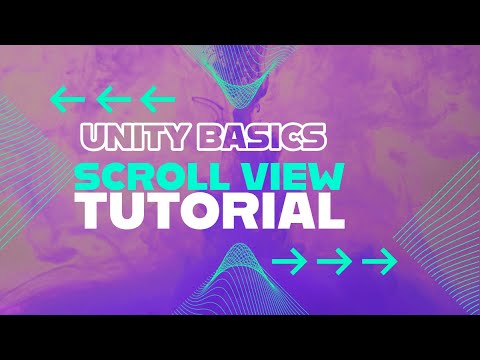 How to use a Scroll View in Unity - Unity Basics