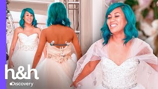 Quiere que su vestido tenga los tonos del arco iris | Vestido de Novia | Discovery H&H