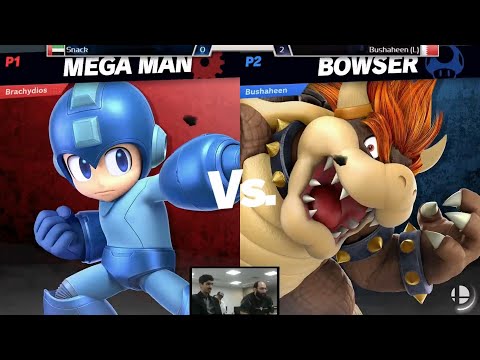 Ultimate Premiere: vSlash | Lord Snackington (Mega Man, Ridley) vs Bushaheen (Bowser) - GF