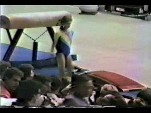5th T CZE Mirolslava Koblizkova V - 1985 World Gymnastics Championships 9.700