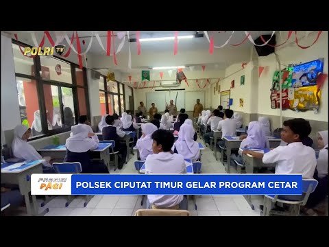 POLSEK CIPUTAT TIMUR LAKSANAKAN PROGRAM "CETAR" DALAM RANGKA HARI HAM DAN PERINGATAN ANTI KORUPSI