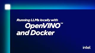 OpenVINO Model Serverデモ // ローカル環境でLLMを動かす最も簡単な方法 | Intel Software