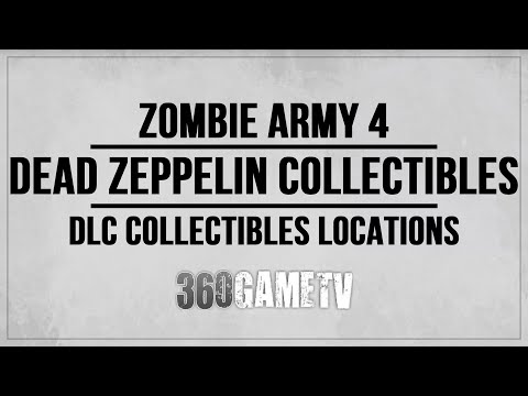 Zombie Army 4 Dead Zeppelin Collectibles (Zombie Hands, Documents, Comics) DLC Collectibles Guide