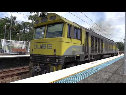 QBX001 with Qube M841 loaded railset - 23/2/24