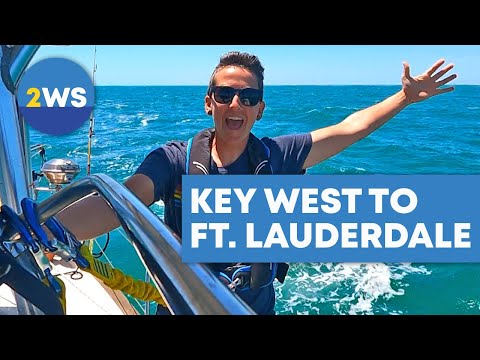 Sailing from Key West to Ft. Lauderdale